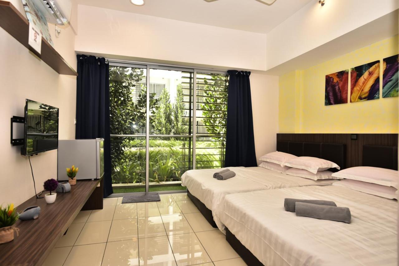 H&F Homestay The Two Owls Nest Aeropod Sovo Studio Room - 2 Queen Bed - Near Airport - Free Parking Kota Kinabalu Eksteriør billede